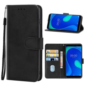 Leather Phone Case For Wiko Y80(Black) (OEM)