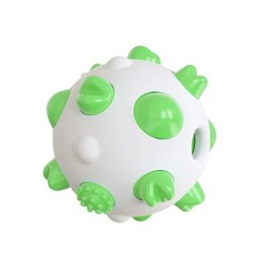 Spherical Dog Toy Molar Stick Bite-Resistant Toothbrush(Green) (OEM)