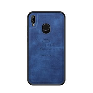 PINWUYO Shockproof Waterproof Full Coverage PC + TPU + Skin Protective Case for Huawei P20 Lite / Nova 3e(Blue) (PINWUYO) (OEM)