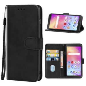 For TCL A3 A509DL / A30 Leather Phone Case(Black) (OEM)