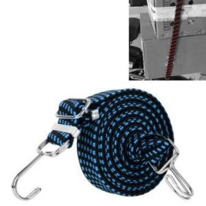 Bicycle Binding Rope Widening And Thickening Multi-Purpose Elastic Elastic Luggage Rope Shelf Rope, Length:0.5m(Blue) (OEM)