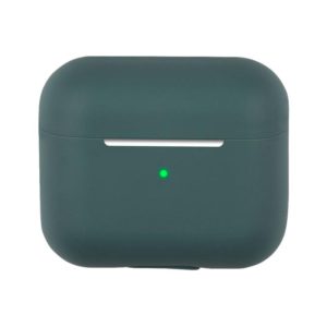 Wireless Earphone Silicone Protective Case For AirPods 3(Dark Green) (OEM)