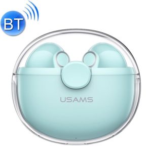 USAMS BU12 TWS Half In-Ear Bluetooth 5.1 Wireless Earphones(Green) (USAMS) (OEM)