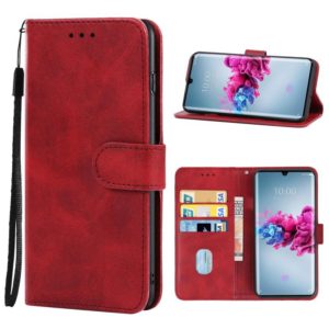 For ZTE Axon 11 5G Leather Phone Case(Red) (OEM)