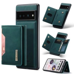For Google Pixel 7 Pro 5G DG.MING M2 Series 3-Fold Multi Card Bag Phone Case(Green) (DG.MING) (OEM)
