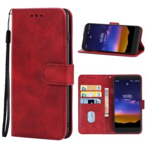Leather Phone Case For Nokia 2 V Tella(Red) (OEM)
