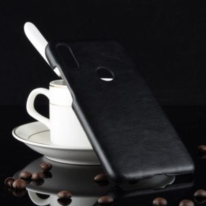 Shockproof Litchi Texture PC + PU Case for Xiaomi Mi Play (Black) (OEM)