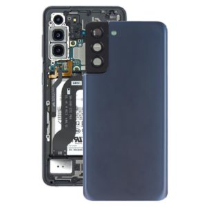 For Samsung Galaxy S21+ 5G Battery Back Cover with Camera Lens Cover (Blue) (OEM)