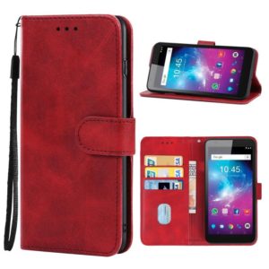 Leather Phone Case For ZTE Blade L8(Red) (OEM)