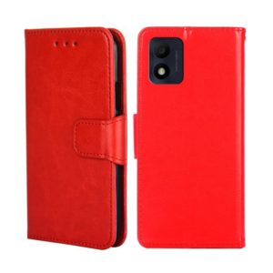 For Alcatel 1B 2022 Crystal Texture Leather Phone Case(Red) (OEM)