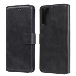 For vivo Y20 / Y20i Classic Calf Texture PU + TPU Horizontal Flip Leather Case, with Holder & Card Slots & Wallet(Black) (OEM)
