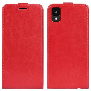 For TCL 30Z R64 Texture Single Vertical Flip Leather Phone Case(Red) (OEM)
