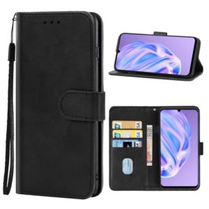 Leather Phone Case For Ulefone Note 6 / 6P(Black) (OEM)