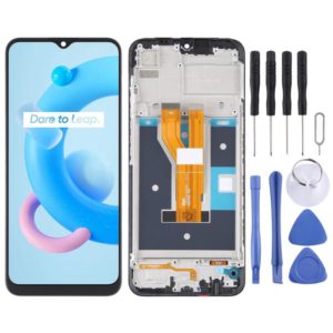 Original LCD Screen and Digitizer Full Assembly With Frame for OPPO Realme C20 / Realme C21 / Realme C11 (2021) (OEM)