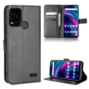 For BLU G71+ Diamond Texture Leather Phone Case(Black) (OEM)
