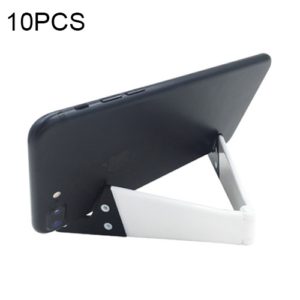 V Shape Universal Mobile Phone Tablet Bracket Holder (White) (OEM)