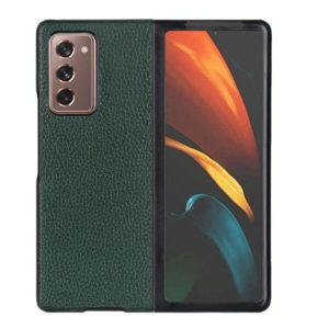 For Samsung Galaxy Z Fold2 5G Litchi Texture Shockproof Protective Case(Green) (OEM)