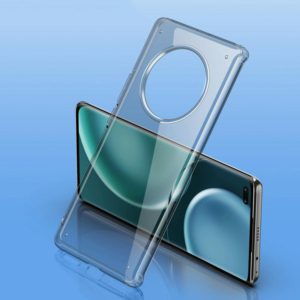 For Honor Magic4 Pro Ice Crystal PC + TPU Phone Case(Transparent Black) (OEM)