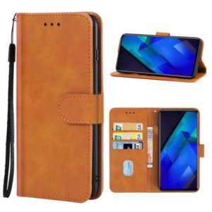 For Infinix Note 12 / G88 Leather Phone Case (Brown) (OEM)