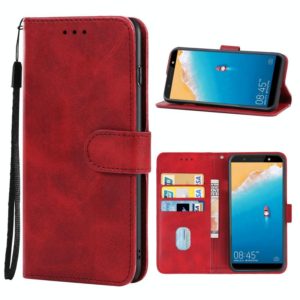 For Tecno Camon CM Leather Phone Case(Red) (OEM)