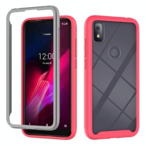For T-Mobile REVVL 4 Starry Sky Solid Color Series Shockproof PC + TPU Protective Case(Red) (OEM)