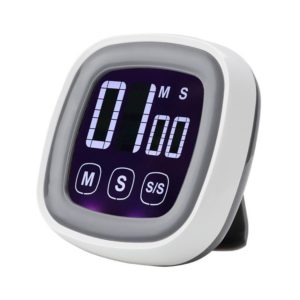 TS-BN54 Touch Timer Alarm Clock Kitchen Food Large Screen Countdown Electronic Reminder (OEM)