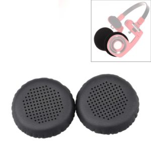 2 PCS For KOSS PP / SP Perforated Ventilation Version Protein Leather Cover Headphone Protective Cover Earmuffs (Black) (OEM)