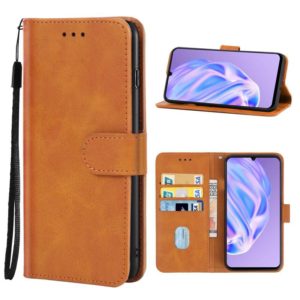 Leather Phone Case For Ulefone Note 6 / 6P(Brown) (OEM)