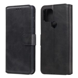 For Google Pixel 5 Classic Calf Texture PU + TPU Horizontal Flip Leather Case, with Holder & Card Slots & Wallet(Black) (OEM)