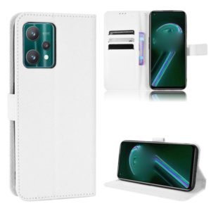 For OnePlus Nord CE 2 Lite 5G / OPPO Realme 9 Pro / 9 5G Diamond Texture Leather Phone Case(White) (OEM)