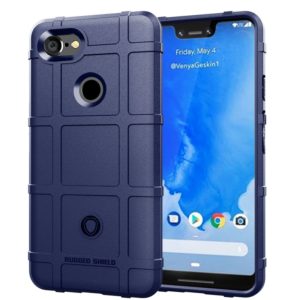 Full Coverage Shockproof TPU Case for Google Pixel 3 XL(Blue) (OEM)