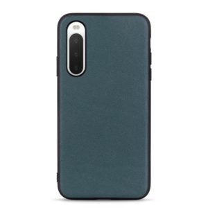 For Sony Xperia 10 IV Sheep Texture Leather Phone Case(Green) (OEM)