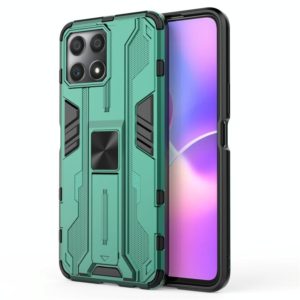 For Honor X30i / Play5T Pro / X8 4G CN Supersonic PC + TPU Holder Phone Case(Green) (OEM)