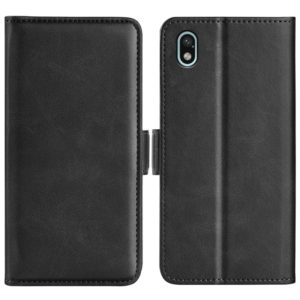 For Sony Xperia Ace III Dual-side Magnetic Buckle Leather Phone Case(Black) (OEM)