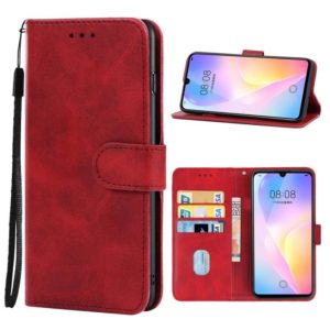 Leather Phone Case For Huawei nova 8 SE / Honor Play5 5G(Red) (OEM)