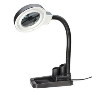 5X-10X Desktop A808LED Magnifying Glass Desk Lamp Welding Illuminator, Plug Type: EU Plug (OEM)