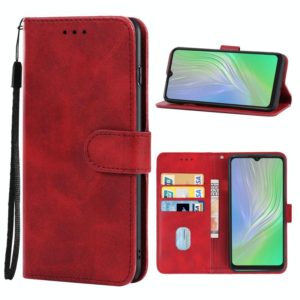 Leather Phone Case For Blackview A55(Red) (OEM)