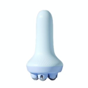 Inner Leg Exercise Muscle Relaxation Abdominal Shaping Roller Massager, Color: Blue Steel Ball Box (OEM)
