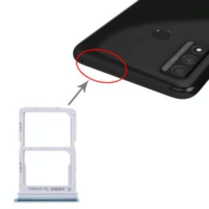 SIM Card Tray + NM Card Tray for Huawei P Smart 2020 (Baby Blue) (OEM)