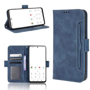 For TONE E22 Skin Feel Calf Texture Card Slots Leather Phone Case(Blue) (OEM)