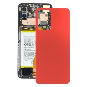 For OPPO Reno7 5G China Glass Battery Back Cover (Red) (OEM)
