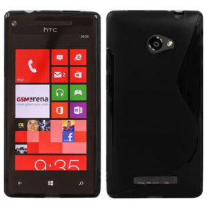 S Line TPU Case for HTC 8X / C620E (Black) (OEM)
