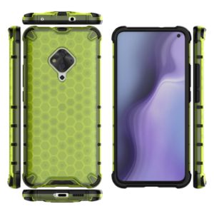 For Vivo S5 Shockproof Honeycomb PC + TPU Case(Green) (OEM)