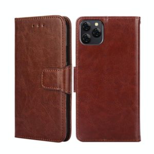 For Blackview A95 Crystal Texture Leather Phone Case(Brown) (OEM)