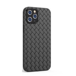 For iPhone 12 Pro Max BV Woven All-inclusive Shockproof Case(Black) (OEM)