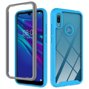 For Huawei Y6 (2019) / Honor 8A Starry Sky Solid Color Series Shockproof PC + TPU Protective Case(Sky Blue) (OEM)