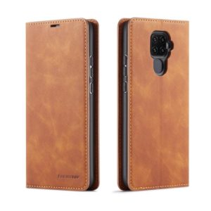 For Huawei Mate 30 Lite Forwenw Dream Series Oil Edge Strong Magnetism Horizontal Flip Leather Case with Holder & Card Slots & Wallet & Photo Frame(Brown) (Forwenw) (OEM)