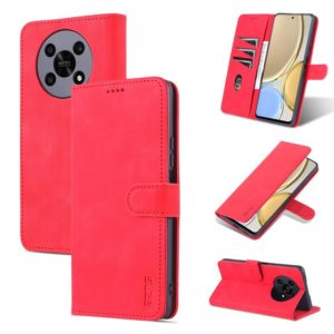 For Honor X30 AZNS Skin Feel Calf Texture Horizontal Flip Leather Phone Case(Red) (AZNS) (OEM)