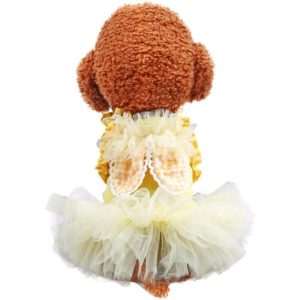 Pet Skirt Cat Dog Costume Yarn Skirt Pepper Princess Dress, Size: L (OEM)