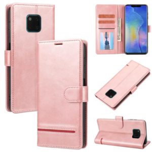 For Huawei Mate 20 Pro Classic Wallet Flip Leather Phone Case(Pink) (OEM)